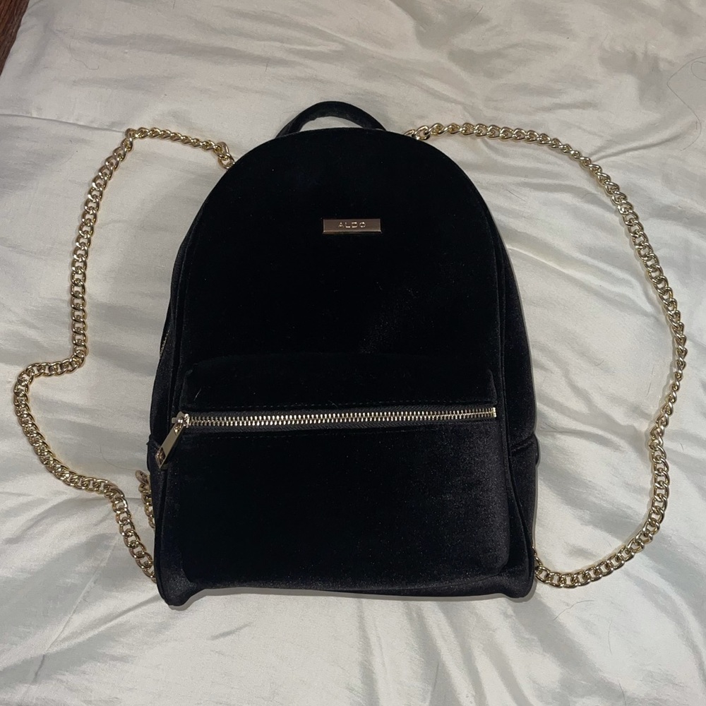ALDO Velour Backpack